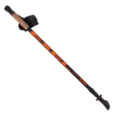 black adjustable NWP13024 Nordic Trainer Evo walking pole EXEL